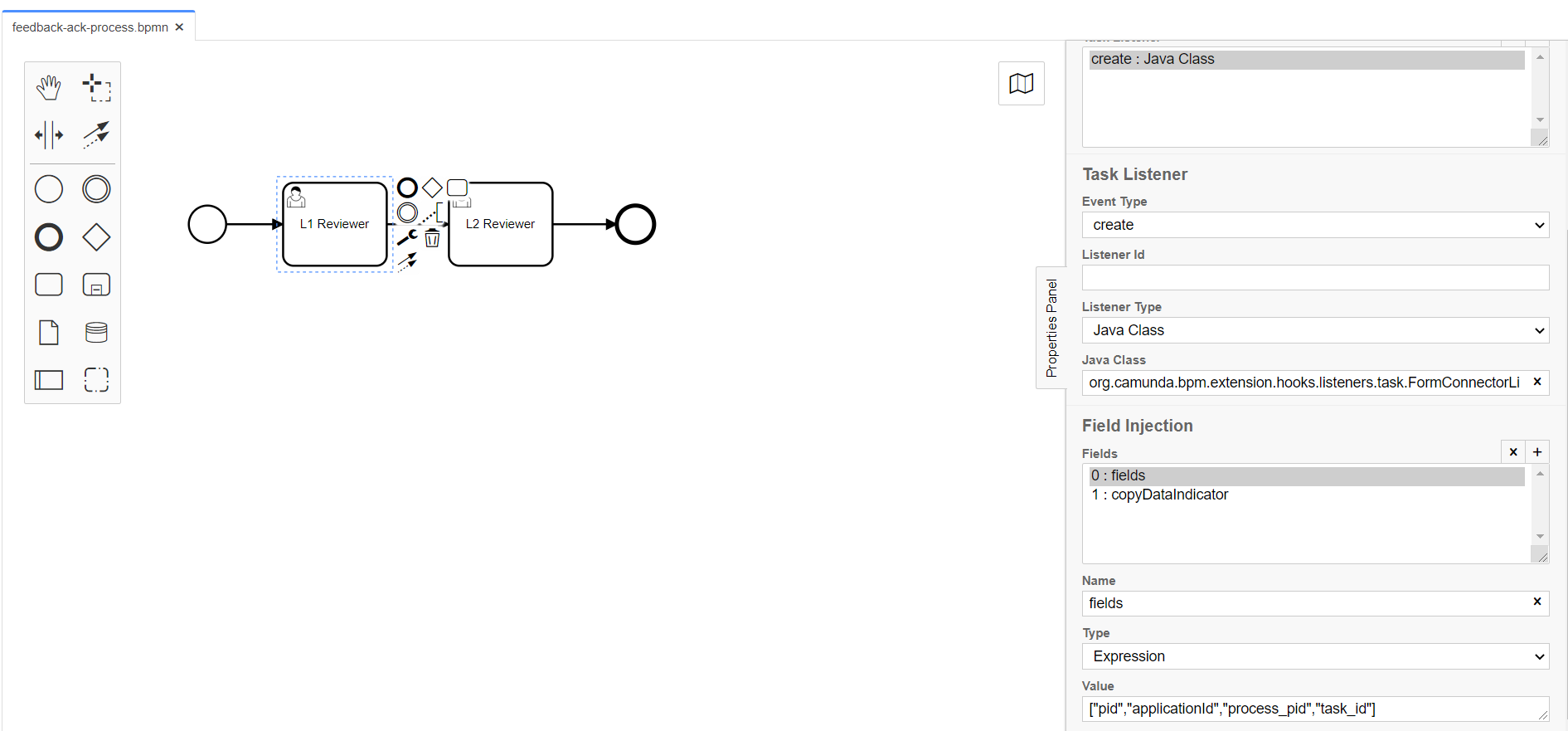 Form Connector listener - Snapshot