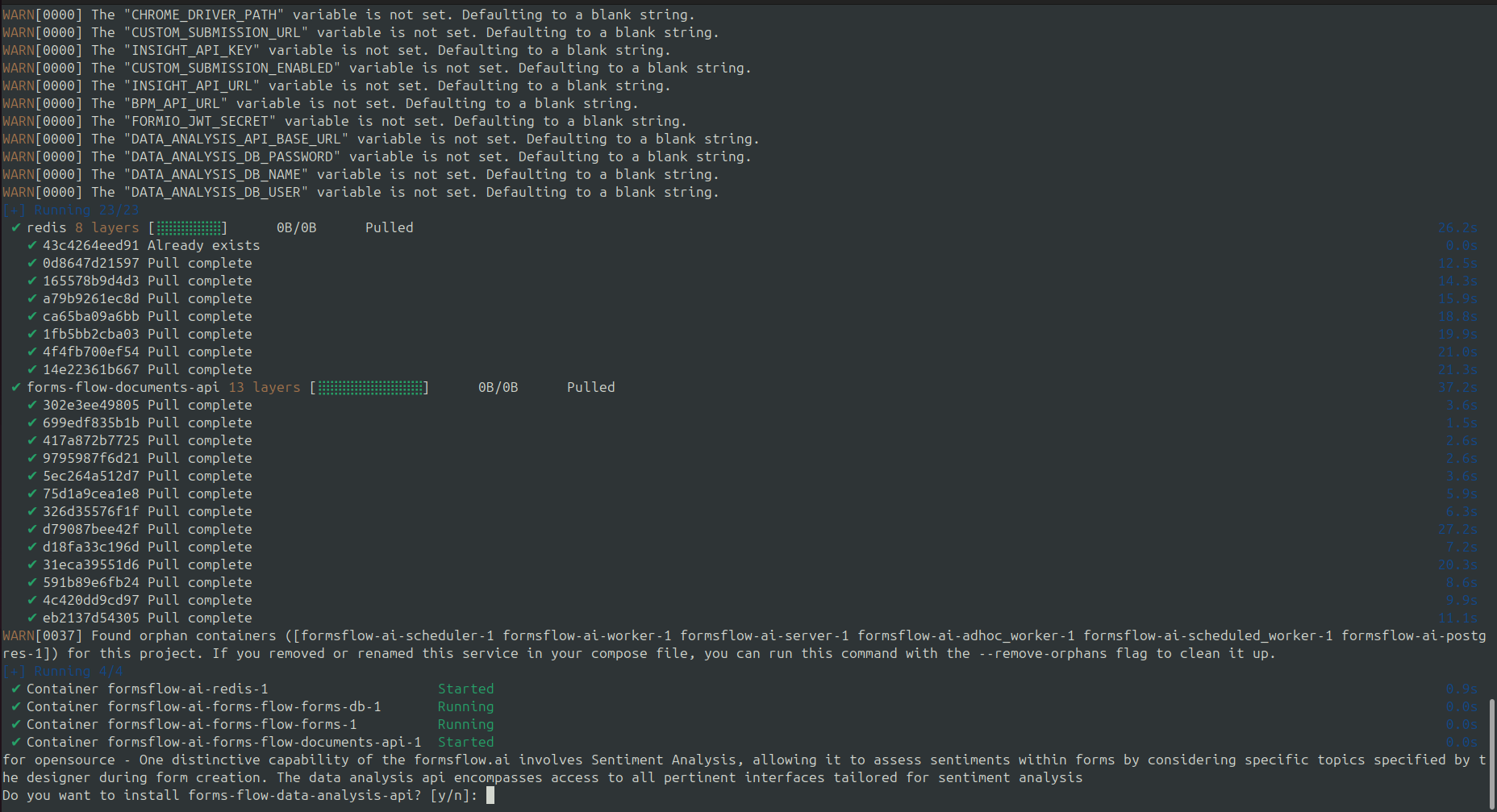 formsflow data analysis api prompt