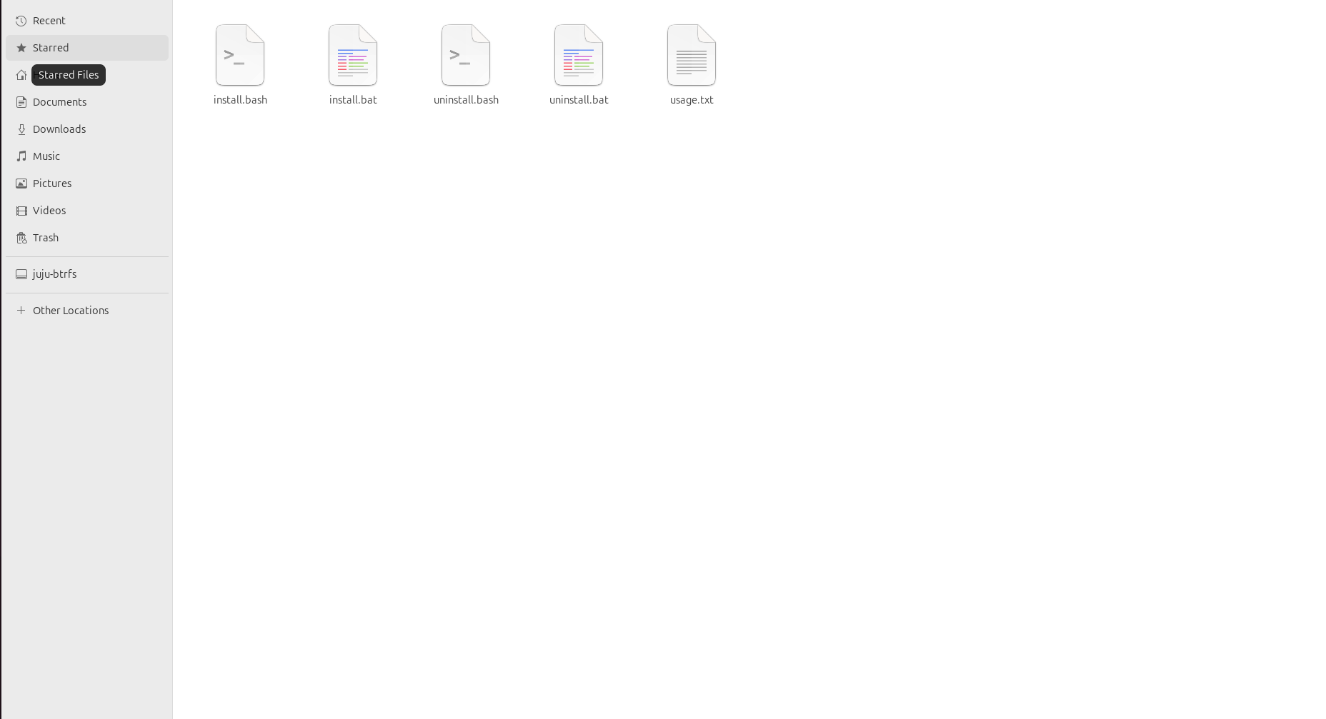 install file preview