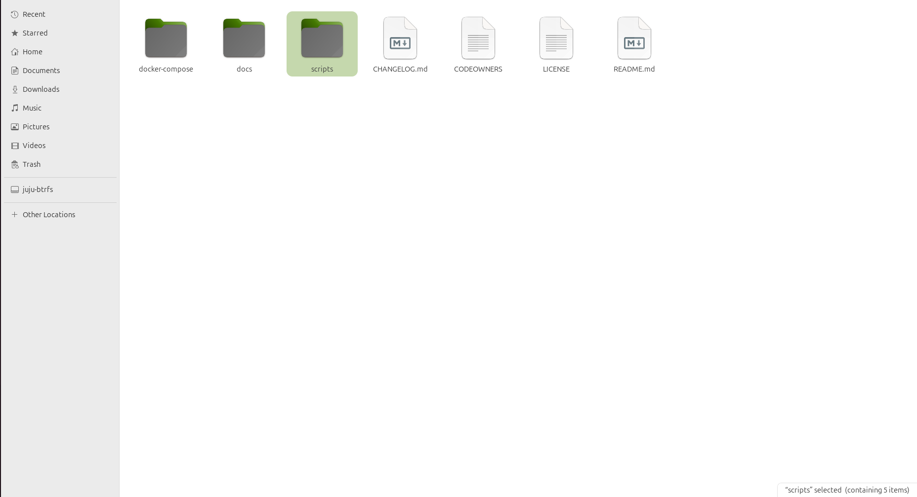 scripts dir preview
